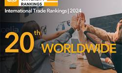 QS International Trade Ranking 2024 : 20ème place mondiale
